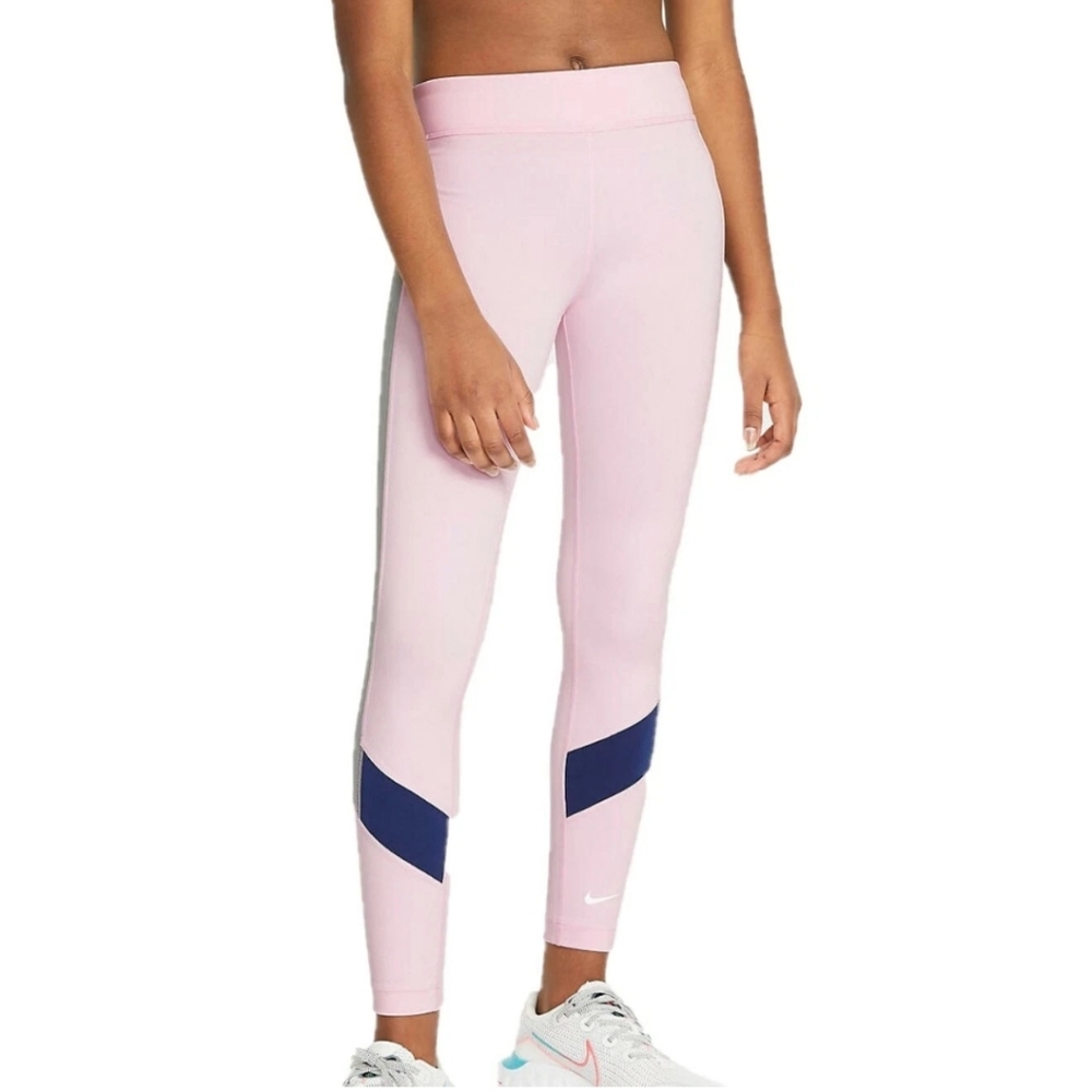 Nike Youth Pink Dri-Fit Leggings Size XL+